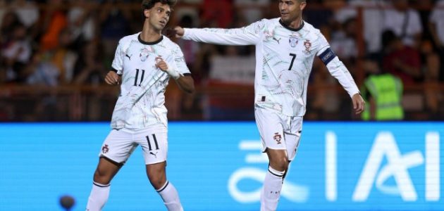 رونالدو وفيليكس يقودان البرتغال لاكتساح أرمينيا بخماسية في تصفيات كأس العالم 2026